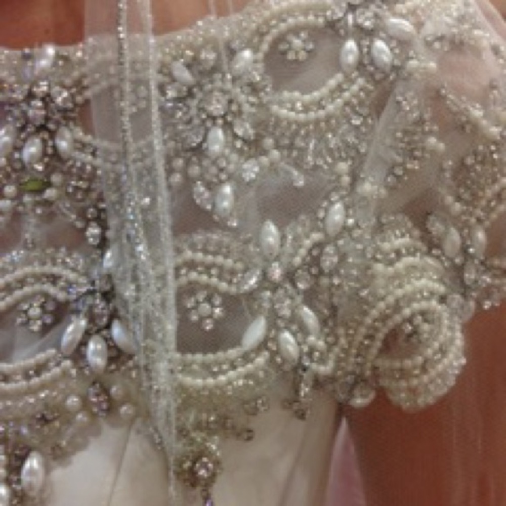 Justin Alexander Wedding Dress (9770) NEVER WORN OR ALTERED - Picture 3 of 12